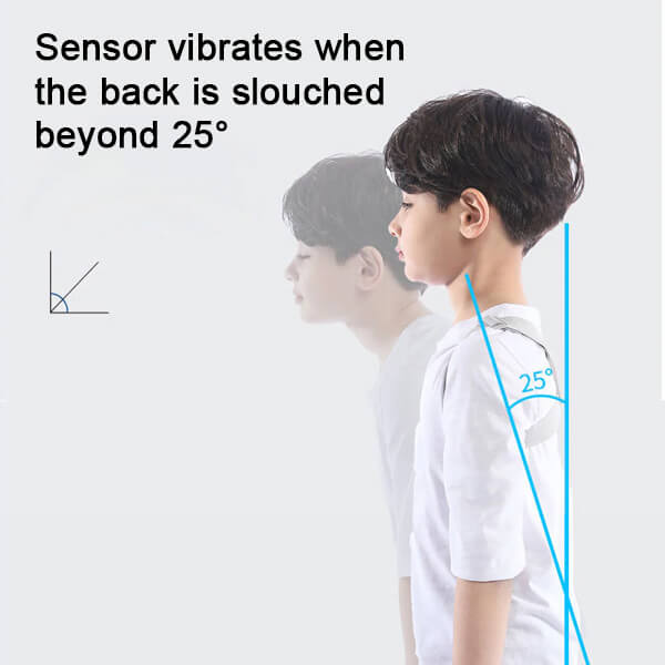 Smart Intelligent Posture Corrector and Posture Trainer with Vibration Sensor