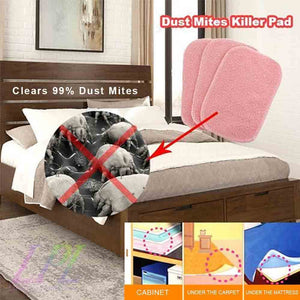 Safe Cotton Spice Dust Mite Killing Pad Anti-mite Pad Cushion for Bed Furnitures Home Hotel Killing Small Worms Pest Control