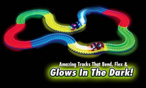 Glowing Race Tracks