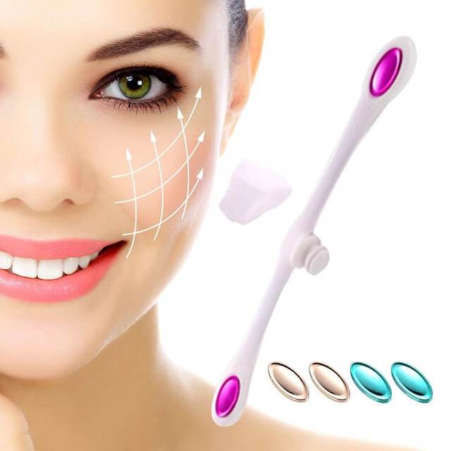 Face Muscles Training Slim Wand Anti Wrinkles Massager Smile Fitness Exercise Facial Fitness Massager Slim Beauty Tool