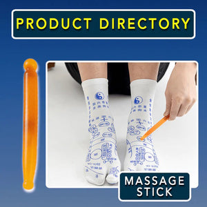 Acupressure Reflexology Socks Massage Set