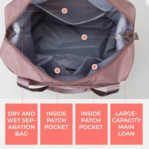 Waterproof Adjustable Travel Gym Yoga Large Capacity Bag