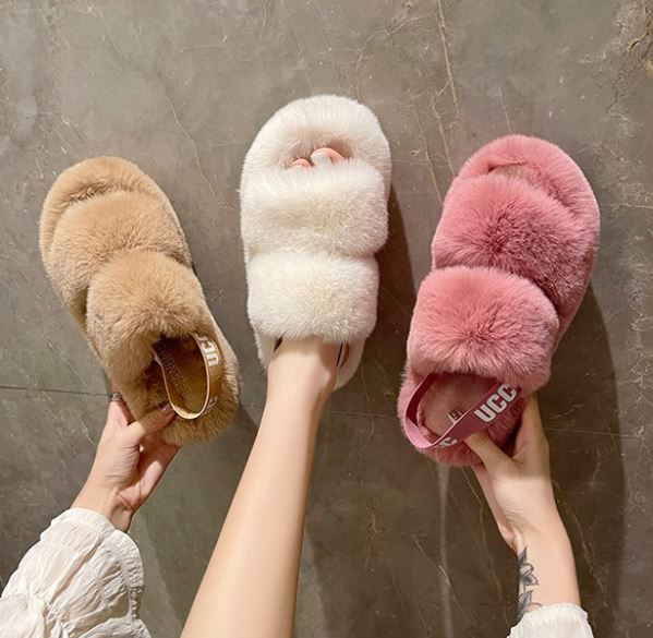 Plus Protections™️ Fluffy Sandals