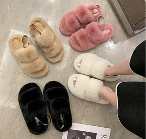 Cute Fluffy Sandals