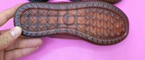 Zipper Flat Soft Leather & Sole Comfort Sandals